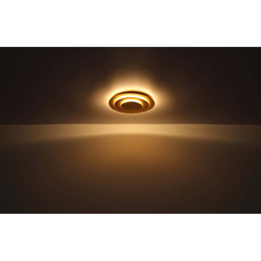 Globo - LED-Deckenleuchte LED/40W/230V 3000K, Ø 49 cm, goldfarben