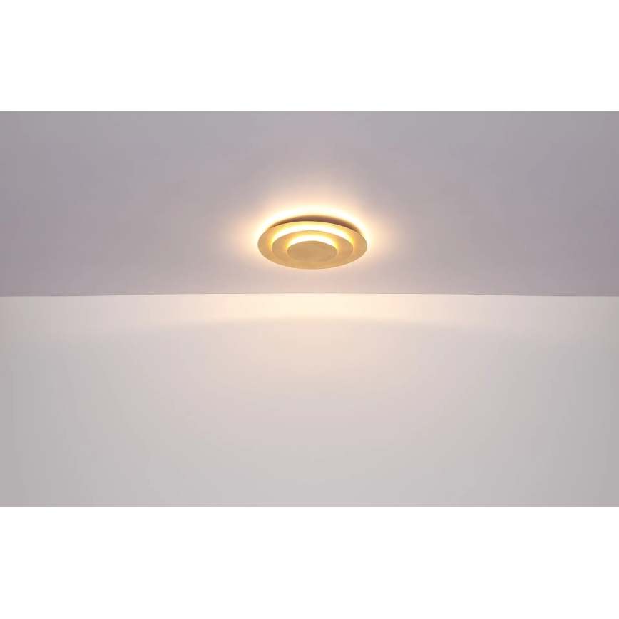 Globo - LED-Deckenleuchte LED/40W/230V 3000K, Ø 49 cm, goldfarben