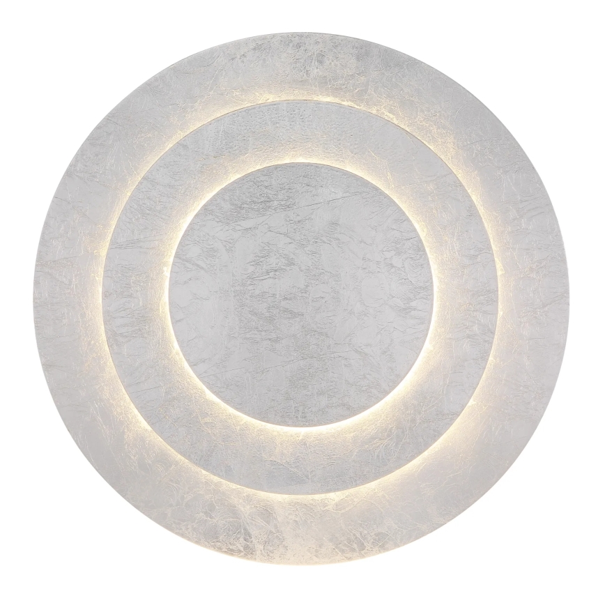 Globo - LED-Deckenleuchte LED/40W/230V 3000K Ø 49 cm silber