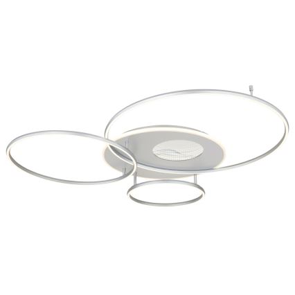 Globo - LED dimmbare Deckenleuchte LED/70W/230V 2700-6500K mattchrom + Fernbedienung