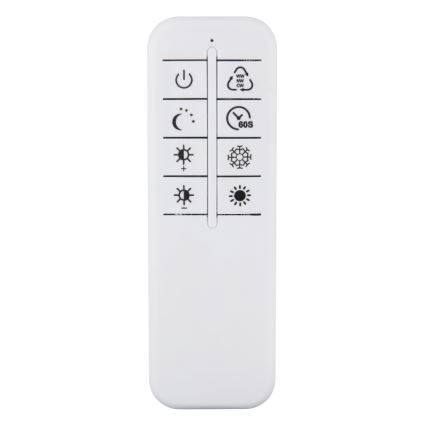 Globo - LED dimmbare Deckenleuchte LED/70W/230V 2700-6500K mattchrom + Fernbedienung