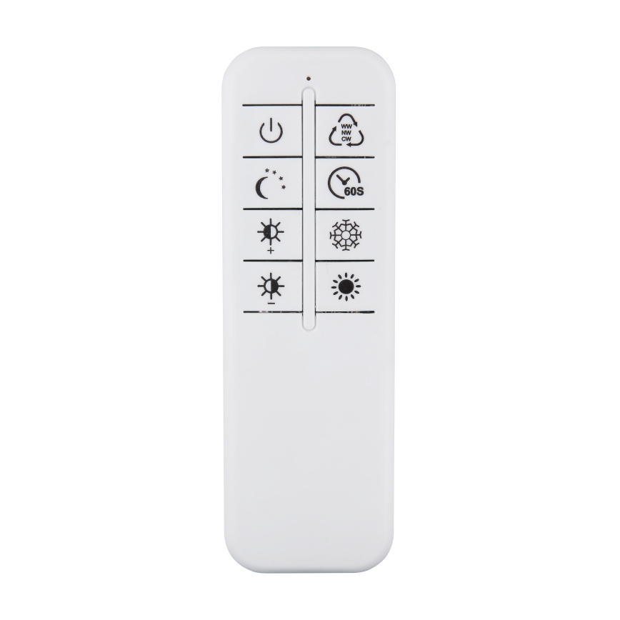 Globo - LED dimmbare Deckenleuchte LED/70W/230V 2700-6500K mattchrom + Fernbedienung
