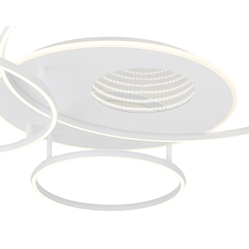 Globo - LED dimmbare Deckenleuchte LED/70W/230V 2700-6500K 105x26,5 cm weiß + Fernbedienung