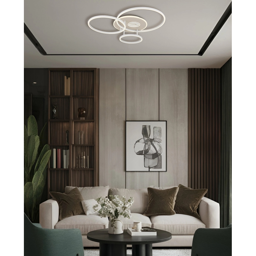 Globo - LED dimmbare Deckenleuchte LED/40W/230V 2700-6500K 70x80,7 cm + Fernbedienung