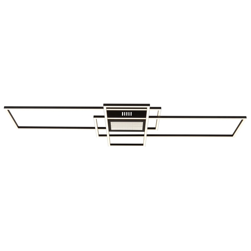 Globo - Dimmbare LED-Deckenleuchte LED/60W/230V 2700-6500K 42x110,8 cm schwarz + Fernbedienung