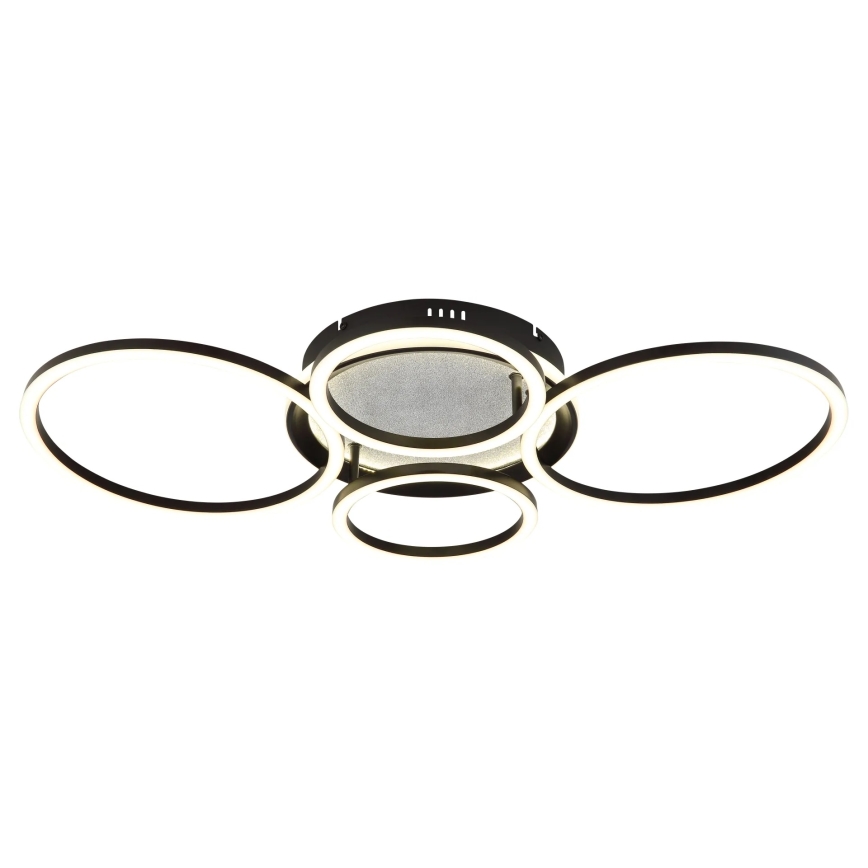 Globo - LED-Deckenleuchte LED/40W/230V 4000K 72x52 cm schwarz