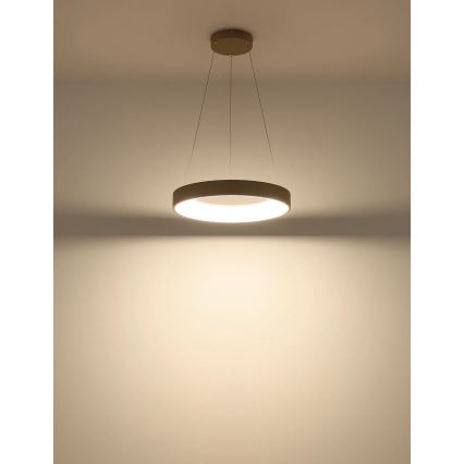 Globo - dimmbare LED-Pendelleuchte mit Seilaufhängung LED/48W/230V 2700-6000K + Fernbedienung