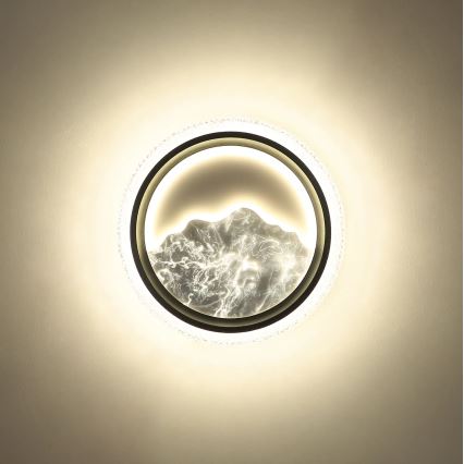 Globo - LED-Deckenleuchte LED/28 W/230 V 3000/4200/6000 K Ø 39,5 cm silber