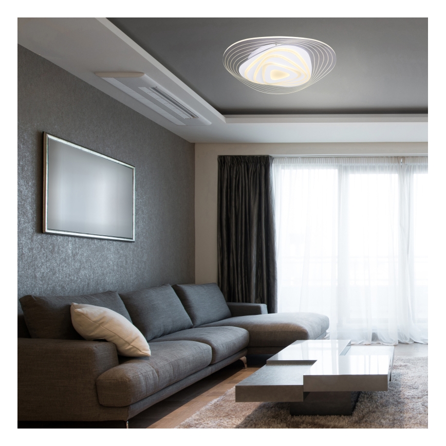 Globo - LED dimmbare Deckenleuchte LED/40W/230V 3000-6500K 50,2x48,8 cm Wi-Fi Tuya + Fernbedienung