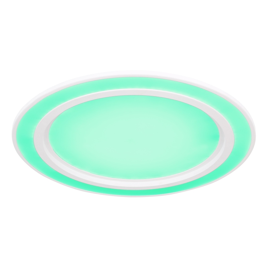 Globo - LED RGB Dimmbare Deckenleuchte LED/15W/230V + LED/15W + Fernbedienung