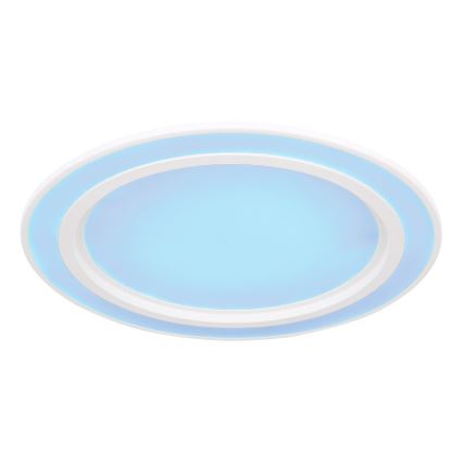 Globo - LED RGB Dimmbare Deckenleuchte LED/15W/230V + LED/15W + Fernbedienung