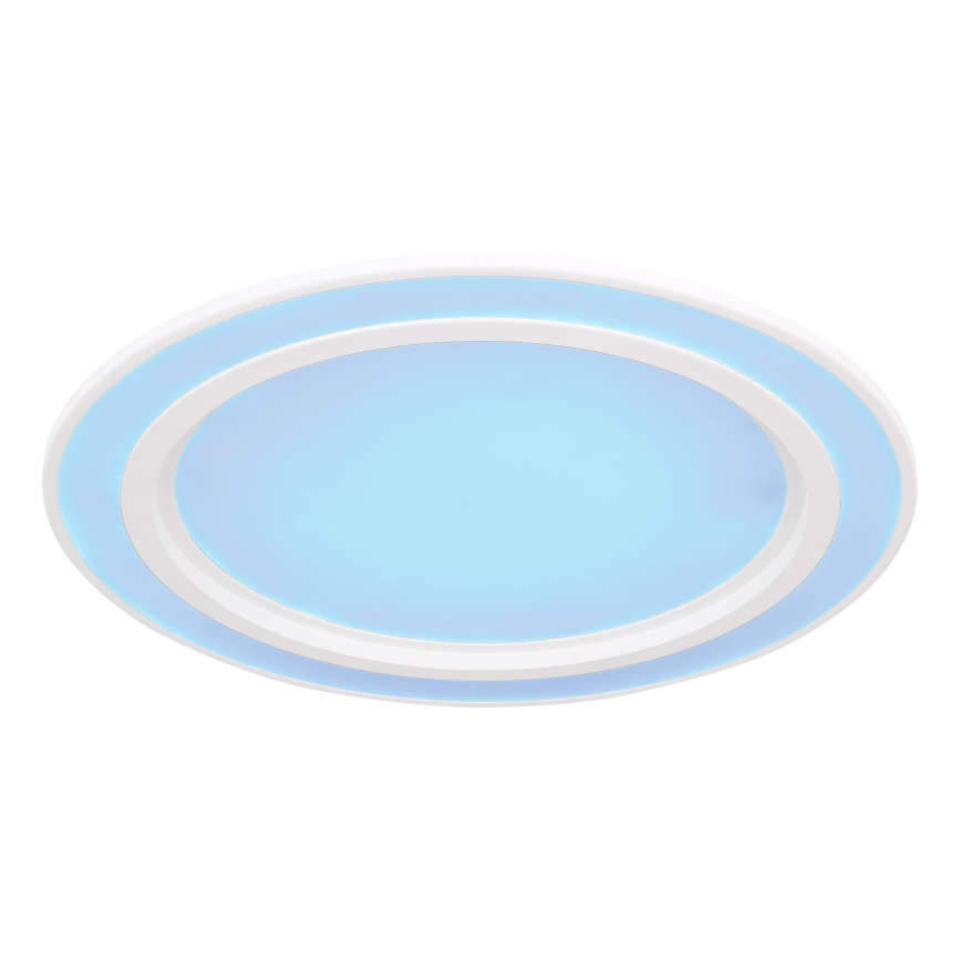 Globo - LED RGB Dimmbare Deckenleuchte LED/15W/230V + LED/15W + Fernbedienung