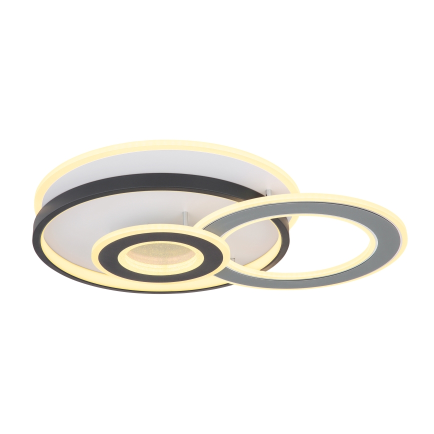 Globo 48552D4 - LED Deckenleuchte BRIENNA LED/40W/230V 43x52 cm weiß/grau