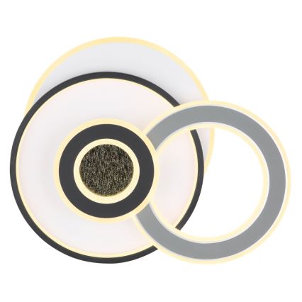 Globo 48552D4 - LED Deckenleuchte BRIENNA LED/40W/230V 43x52 cm weiß/grau