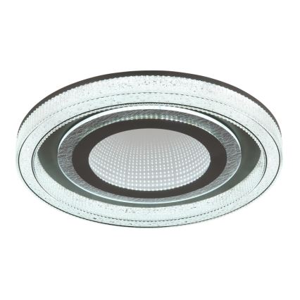 Globo - LED dimmbare Deckenleuchte LED/48W/230V 2700-6000K Ø 48 cm Anthrazit + Fernbedienung