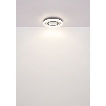 Globo - Dimmbare LED-Deckenleuchte LED/48W/230V 2700-6000K d 48 cm weiß + Fernbedienung