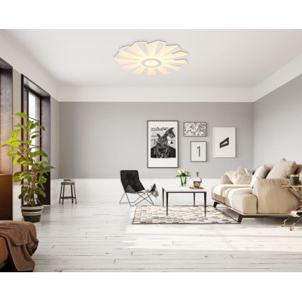 Globo - LED dimmbare Deckenleuchte LED/58W/230V 2700-6000K Ø 50 cm weiß + Fernbedienung