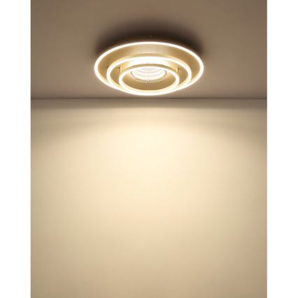 Globo - LED-Deckenleuchte LED/40W/230V 3000/4000/6000K Ø 51 cm beige