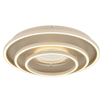 Globo - LED-Deckenleuchte LED/40W/230V 3000/4000/6000K Ø 51 cm beige
