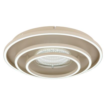 Globo - LED-Deckenleuchte LED/40W/230V 3000/4000/6000K Ø 51 cm beige