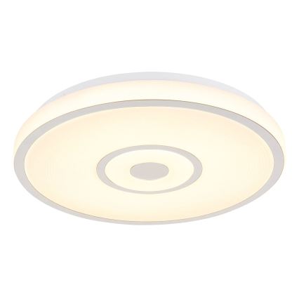 Globo - LED-Deckenleuchte LED/24W/230V 3000/4000/6000K Ø 38 cm weiß/mattchrom