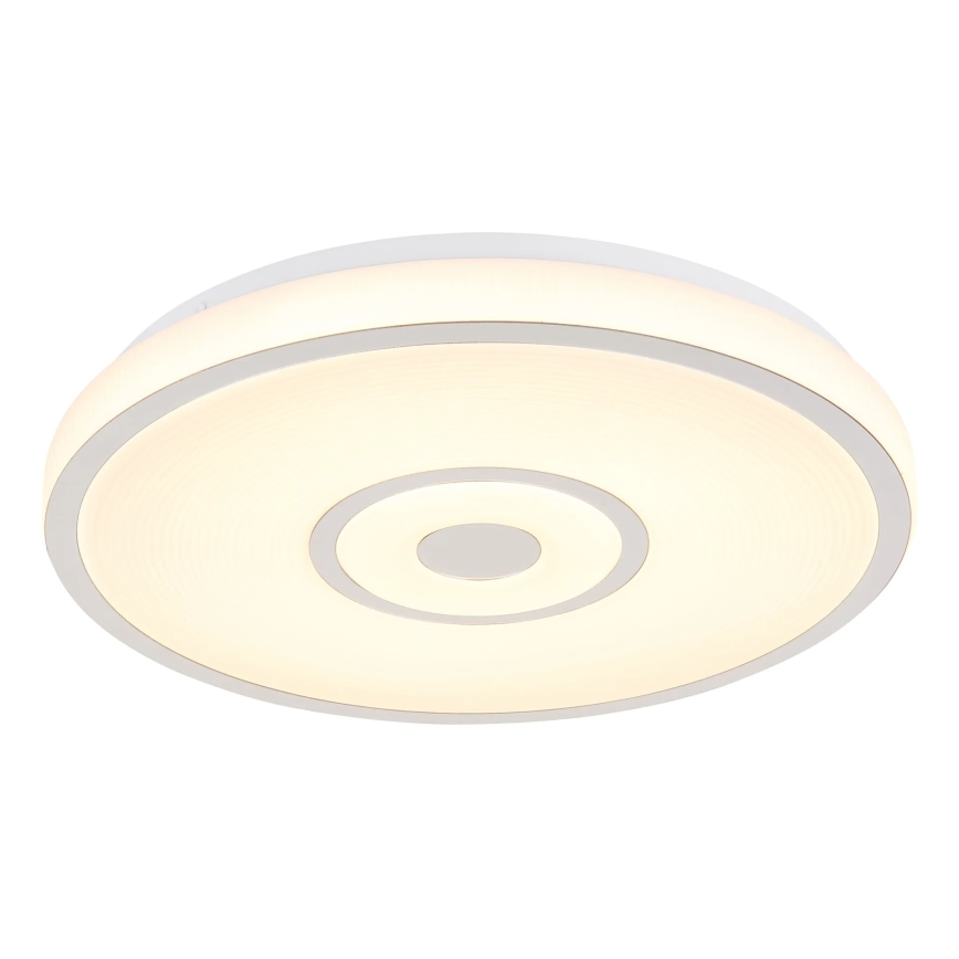 Globo - LED-Deckenleuchte LED/24W/230V 3000/4000/6000K Ø 38 cm weiß/mattchrom
