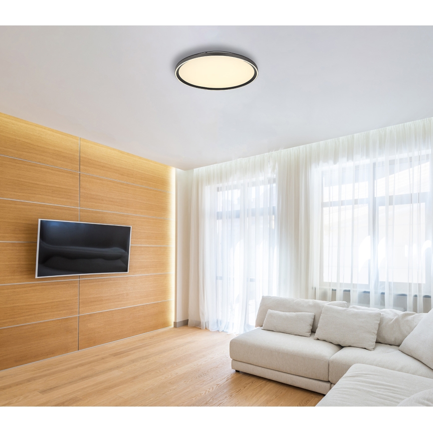 Globo - Dimmbare LED-Deckenleuchte LED/48W/230V 2700-6000K + Fernbedienung d 50 cm