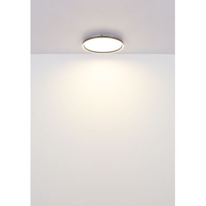 Globo - Dimmbare LED-Deckenleuchte LED/48W/230V 2700-6000K + Fernbedienung d 50 cm