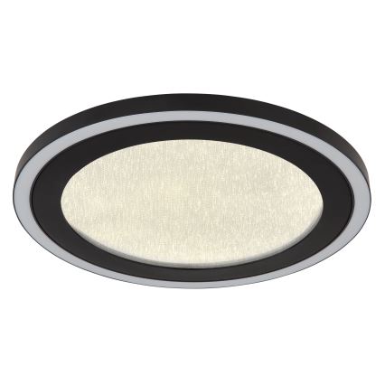 Globo - LED-Deckenleuchte LED/24W/230V 4000K d 34 cm schwarz