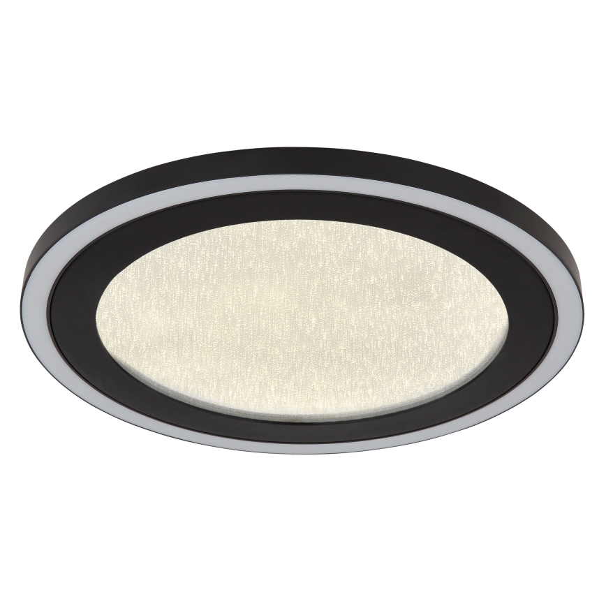 Globo - LED-Deckenleuchte LED/24W/230V 4000K d 34 cm schwarz