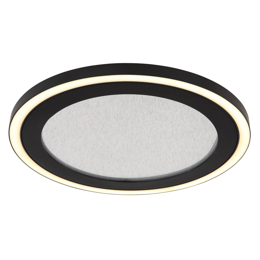Globo - LED-Deckenleuchte LED/24W/230V 4000K d 34 cm schwarz