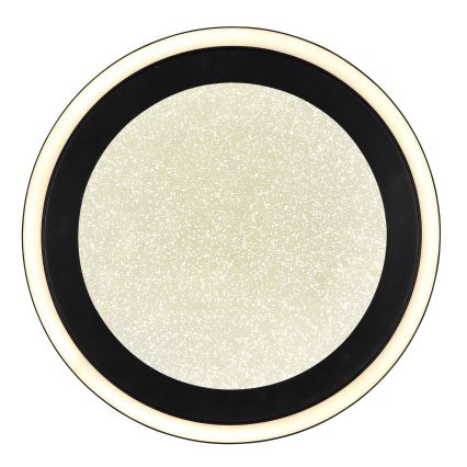Globo - LED-Deckenleuchte LED/24W/230V 4000K d 34 cm schwarz