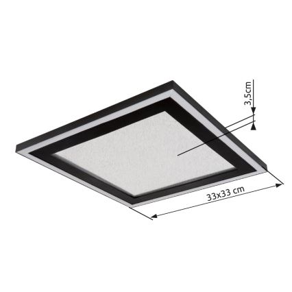 Globo - LED-Deckenleuchte LED/24W/230V 4000K