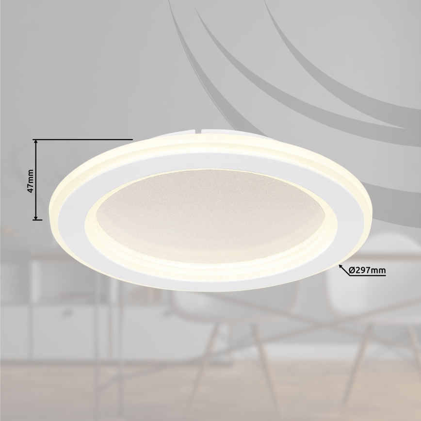 Globo - LED-Deckenleuchte LED/18W/230V d 29,7 cm
