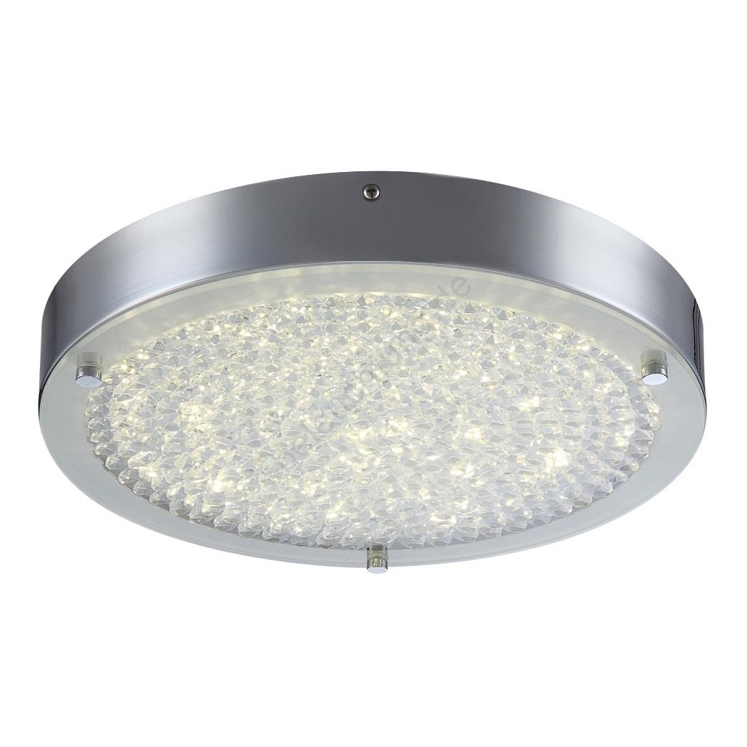 Globo 49212 - LED Kristall-Deckenleuchte MAXIME LED/17W/230V