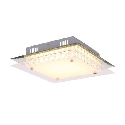 Globo - LED-Kristalldeckenleuchte LED/18W/230V