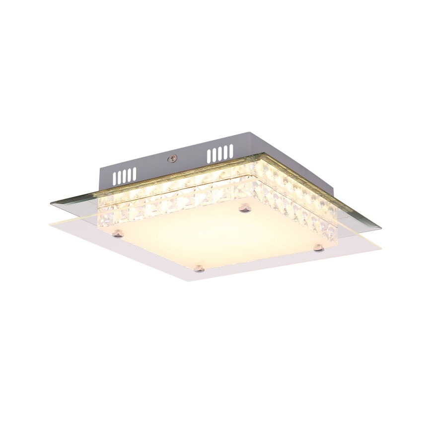 Globo - LED-Kristalldeckenleuchte LED/18W/230V