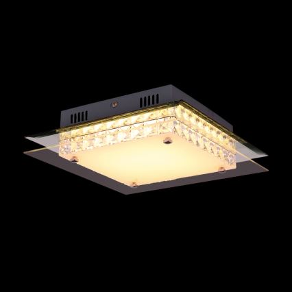 Globo - LED-Kristalldeckenleuchte LED/18W/230V