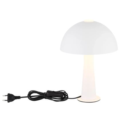 Globo - Tischlampe 1xE14/25W/230V weiß