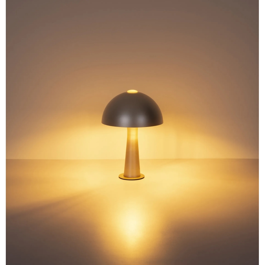 Globo - Tischlampe 1xE14/25W/230V cremefarben