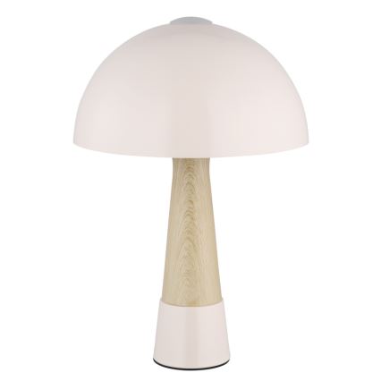 Globo - Tischlampe 1xE27ILLU/40W/230V beige
