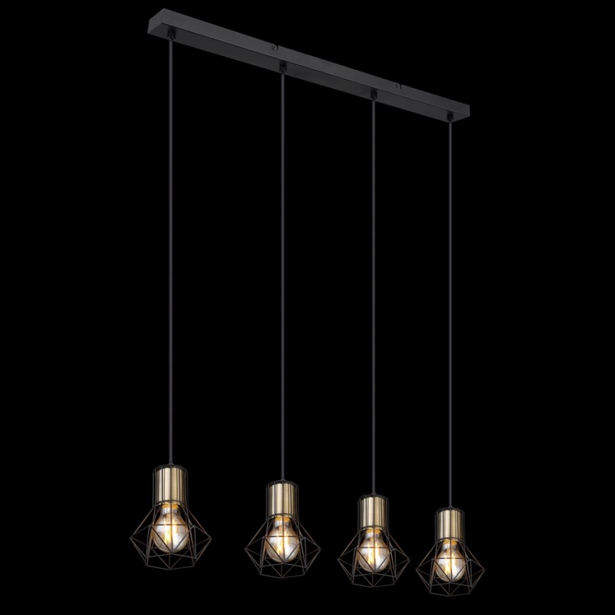 Globo - Hängeleuchte an Kabel 4xE27/40W/230V