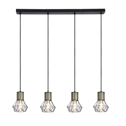 Globo - Hängeleuchte an Kabel 4xE27/40W/230V