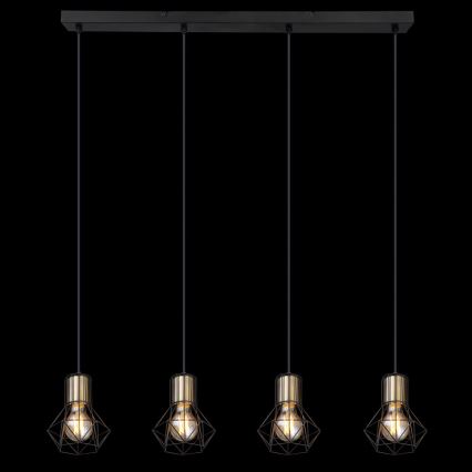 Globo - Hängeleuchte an Kabel 4xE27/40W/230V