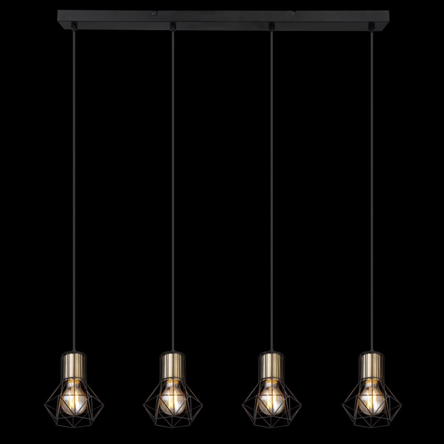 Globo - Hängeleuchte an Kabel 4xE27/40W/230V