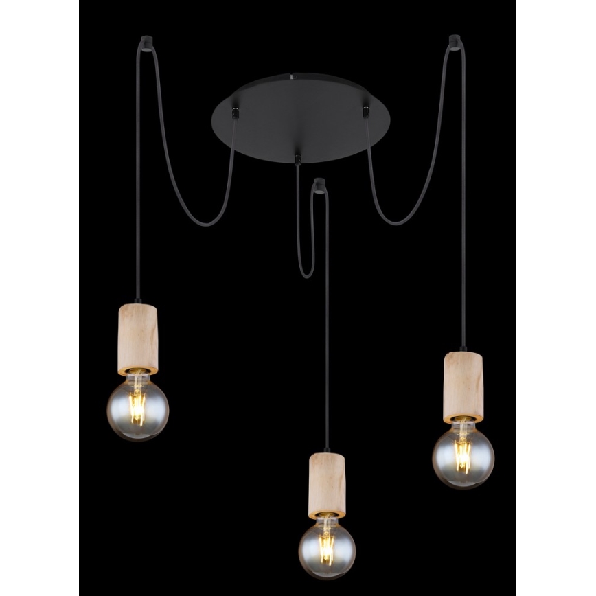 Globo - Hängeleuchte 3xE27/60W/230V Spinne