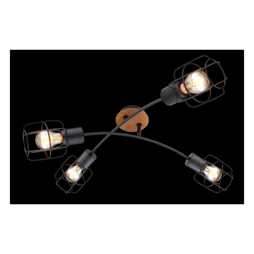 Globo - Aufgesetzte Deckenleuchte 4xE27/40W/230V