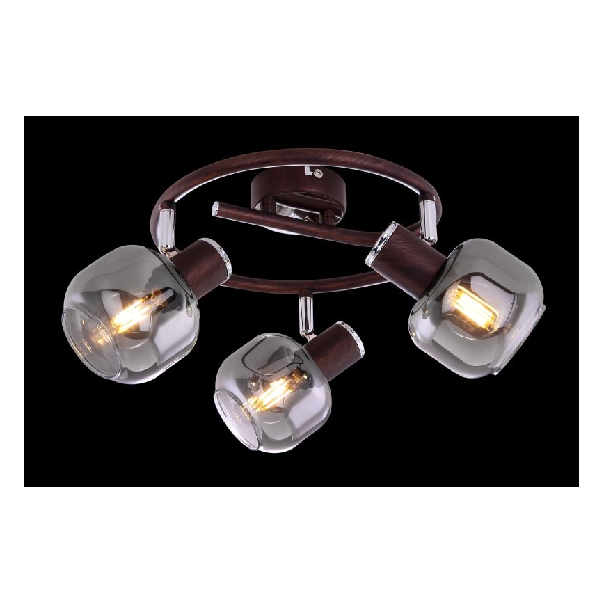 Globo 54303-3 - Spotlight PALLO 3xE14/40W/230V