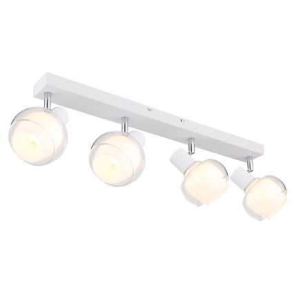 Globo - Deckenstrahler 4xE14/40W/230V weiß