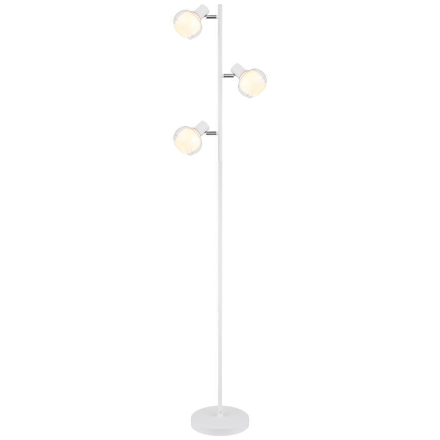 Globo - Stehleuchte 3x E14/40W/230V, weiß